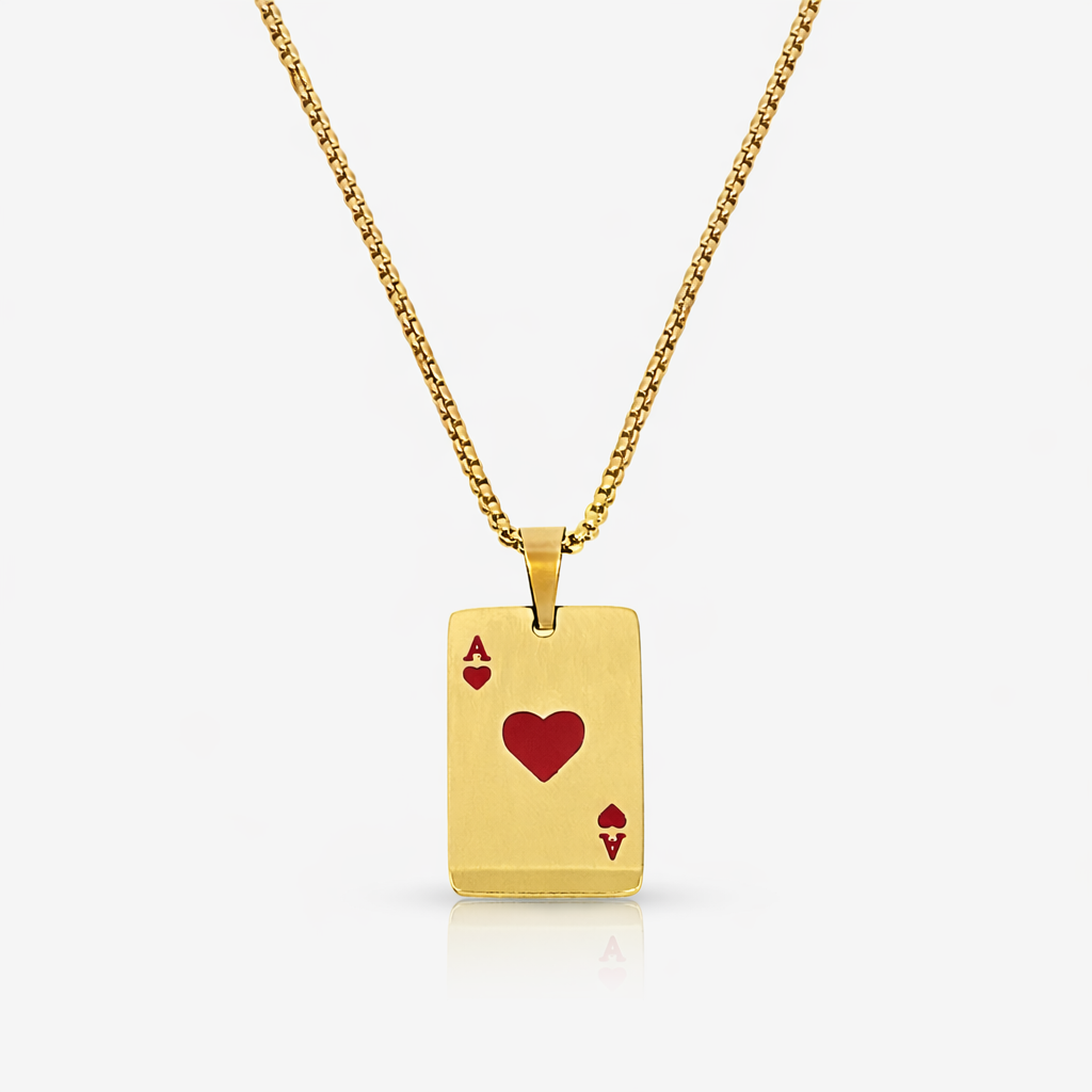 Lucky Ace Necklace - EVRYJEWELS