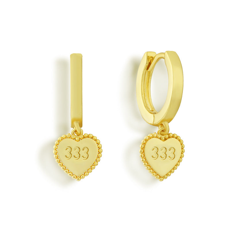 Angel Number Earrings - EVRYJEWELS
