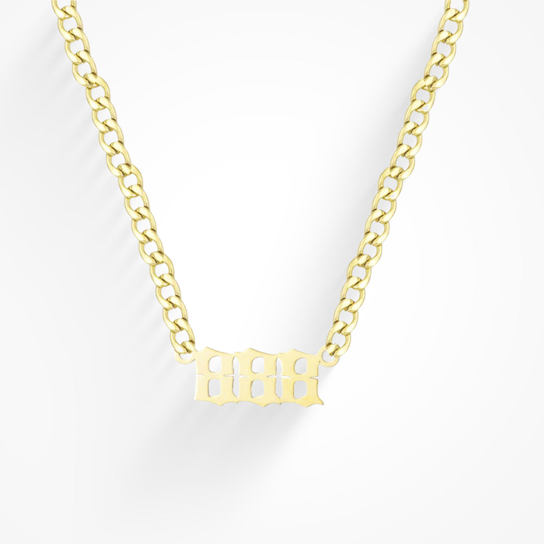 Angel Number Necklace - EVRYJEWELS