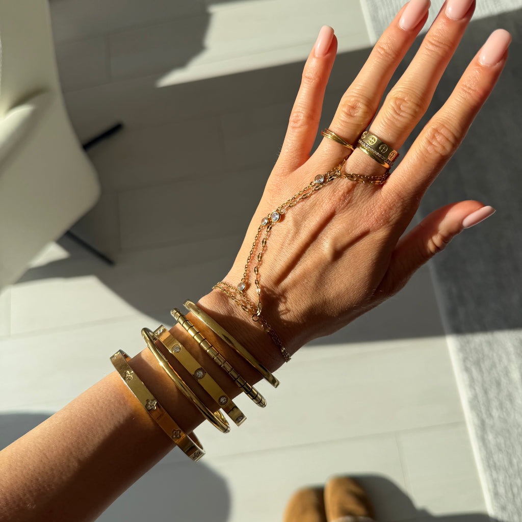 Viral Hand Chains: Anti Tarnish Waterproof