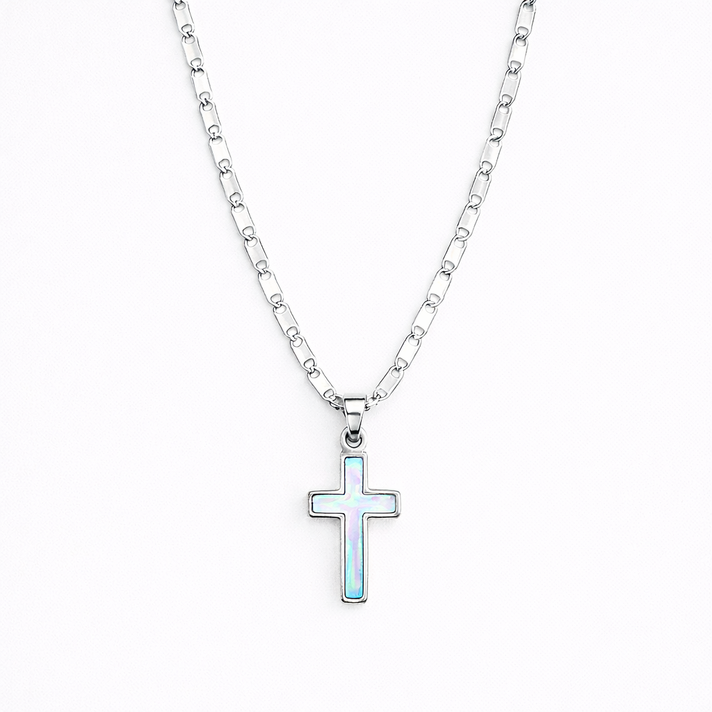 Aura Cross Necklace - EVRYJEWELS