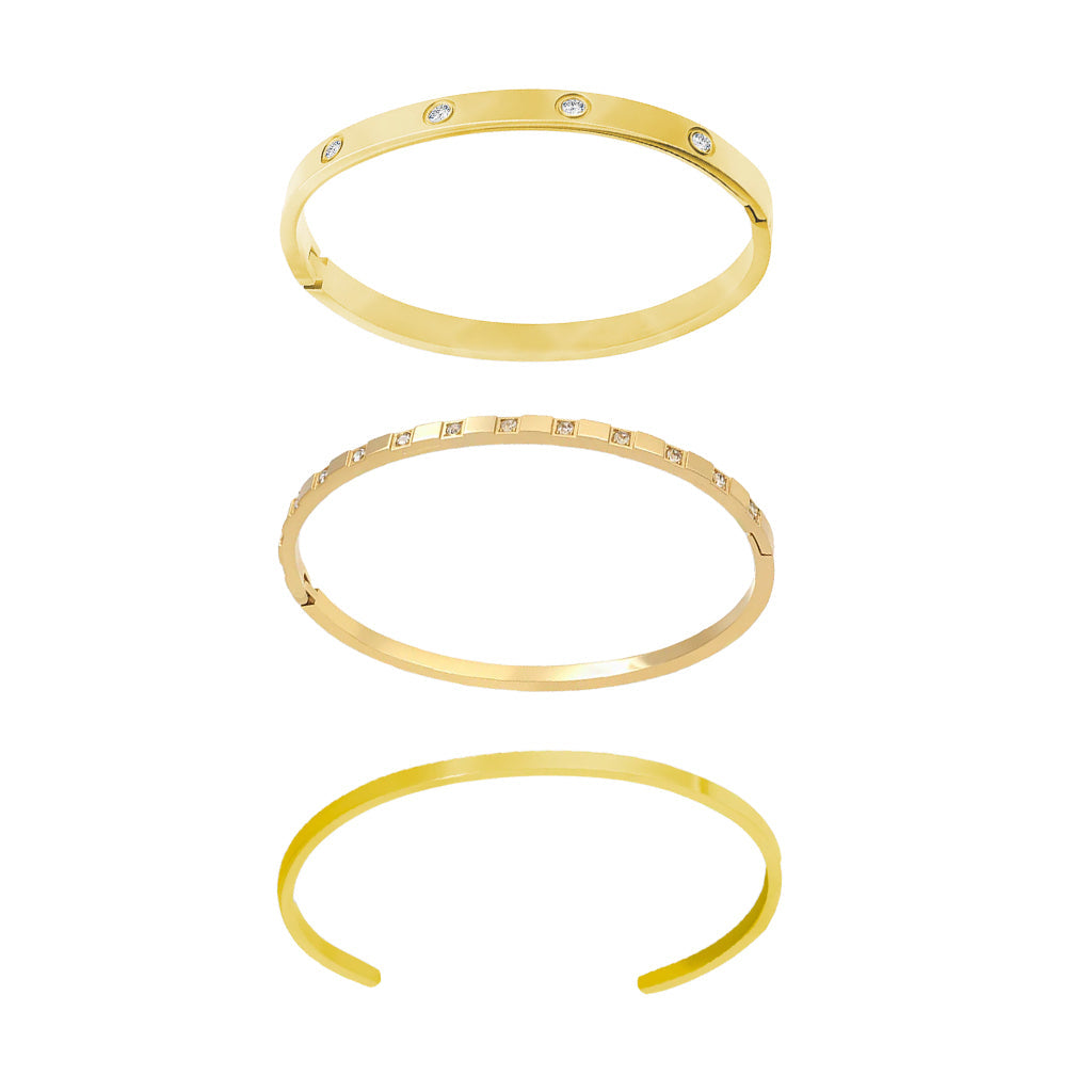 Essential Bangle Bundle - EVRYJEWELS