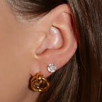 Loren Flat Back Earrings - EVRYJEWELS