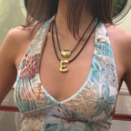 Off Duty Cord Necklace