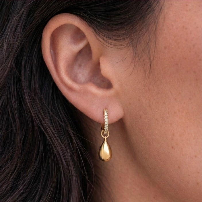 Shimmer Tear Earrings