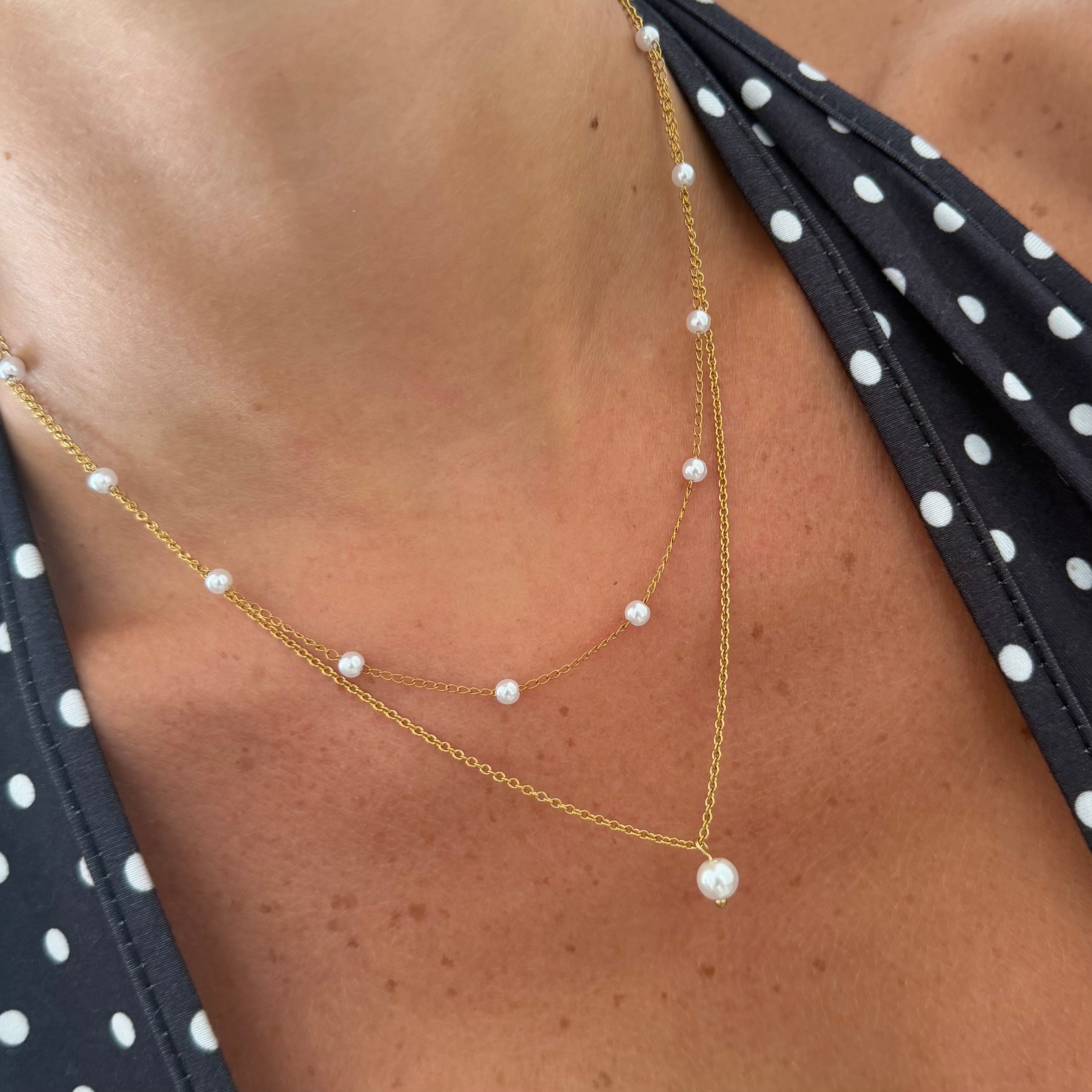 Celestial Pearl Necklace