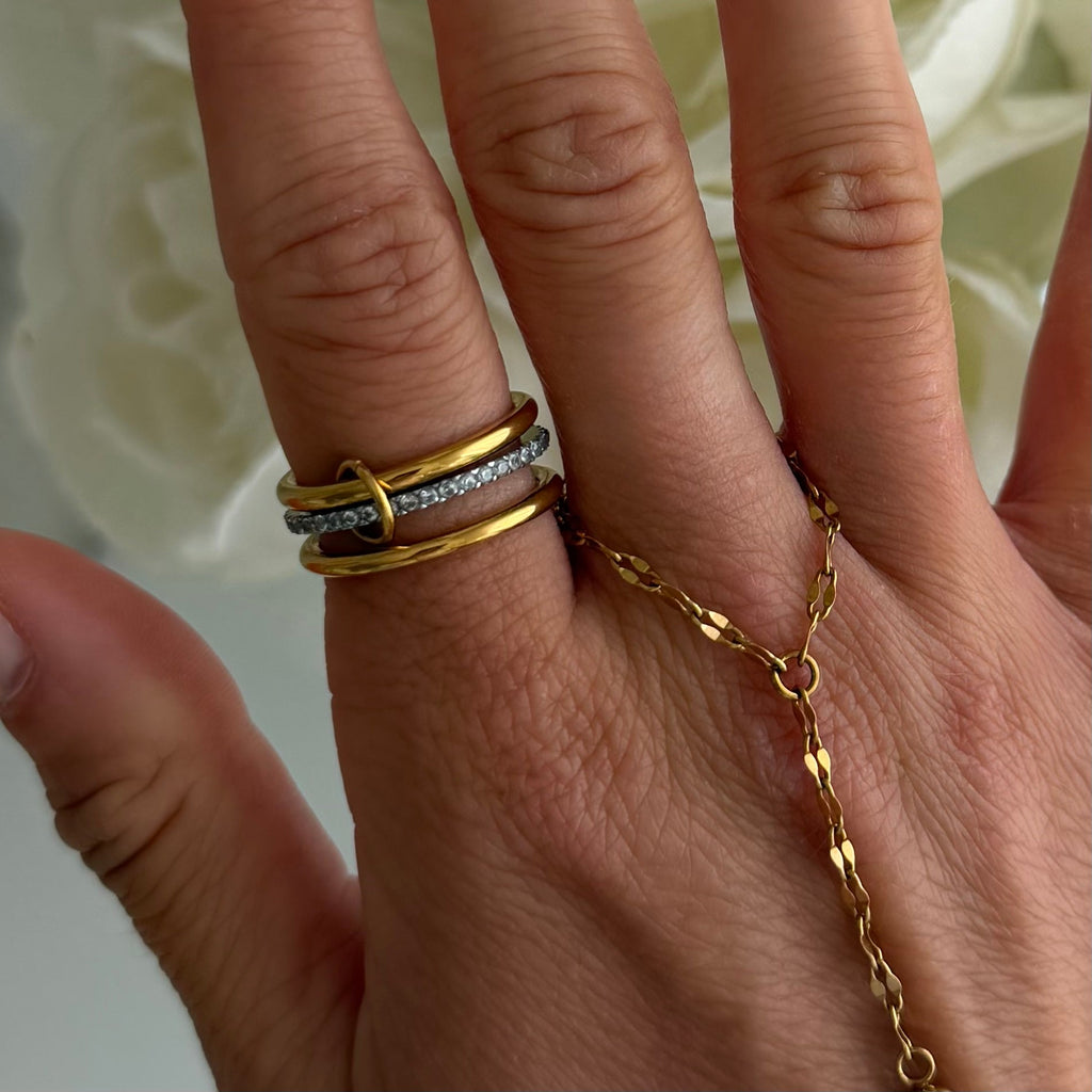 Viral Stacked Rings - EVRYJEWELS
