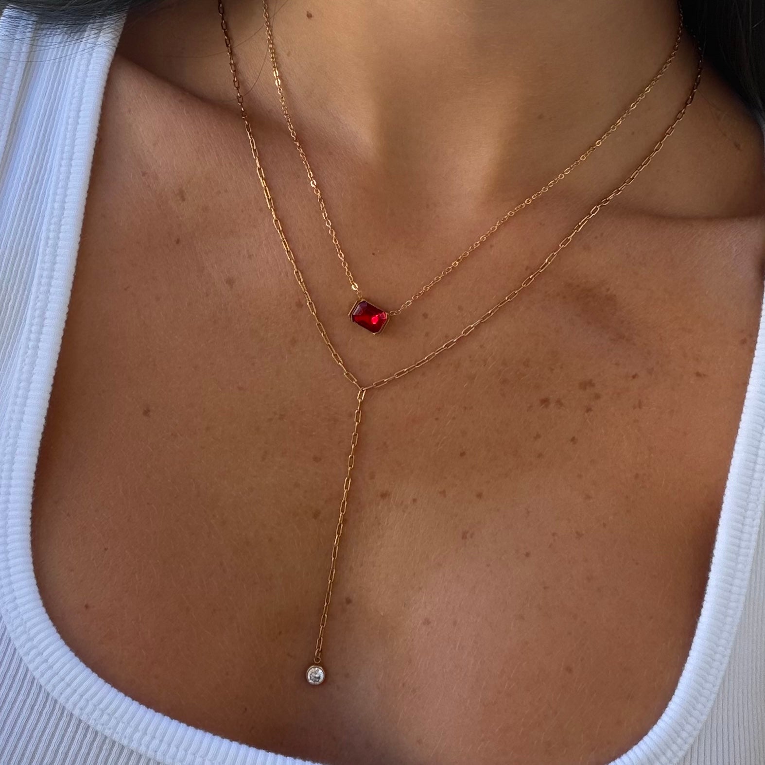 Noa Birthstone Necklace - EVRYJEWELS