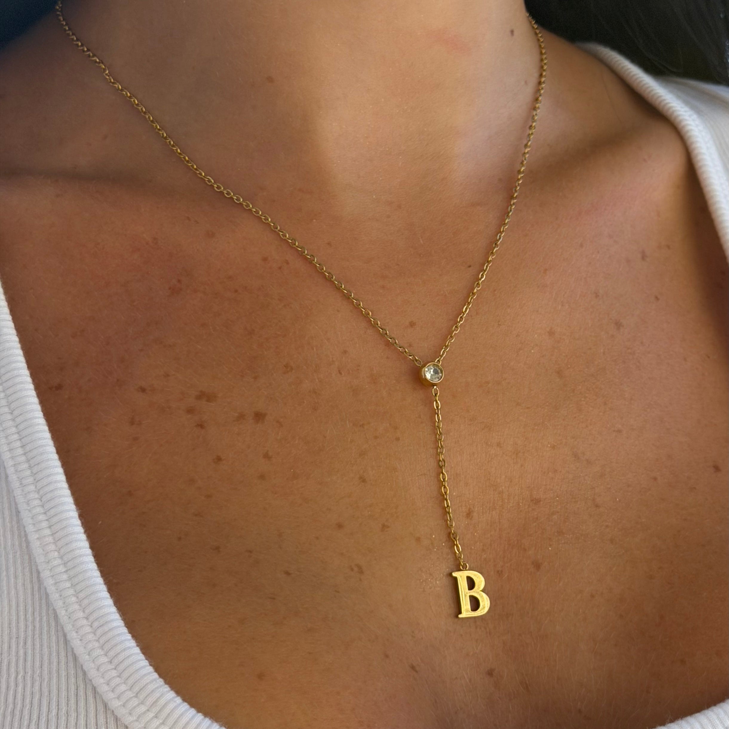 Love Letter Lariat Necklace - EVRYJEWELS