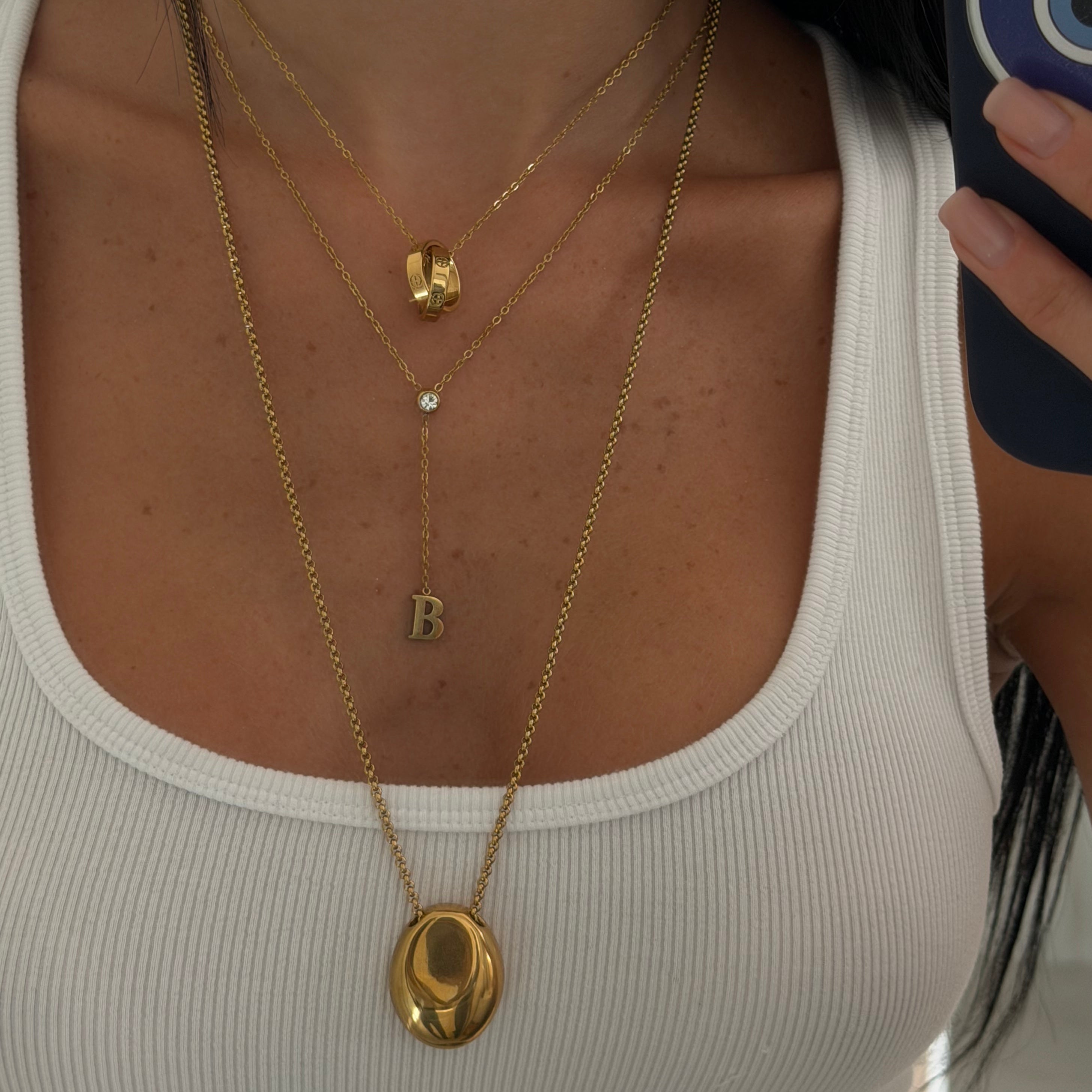 Love Letter Lariat Necklace