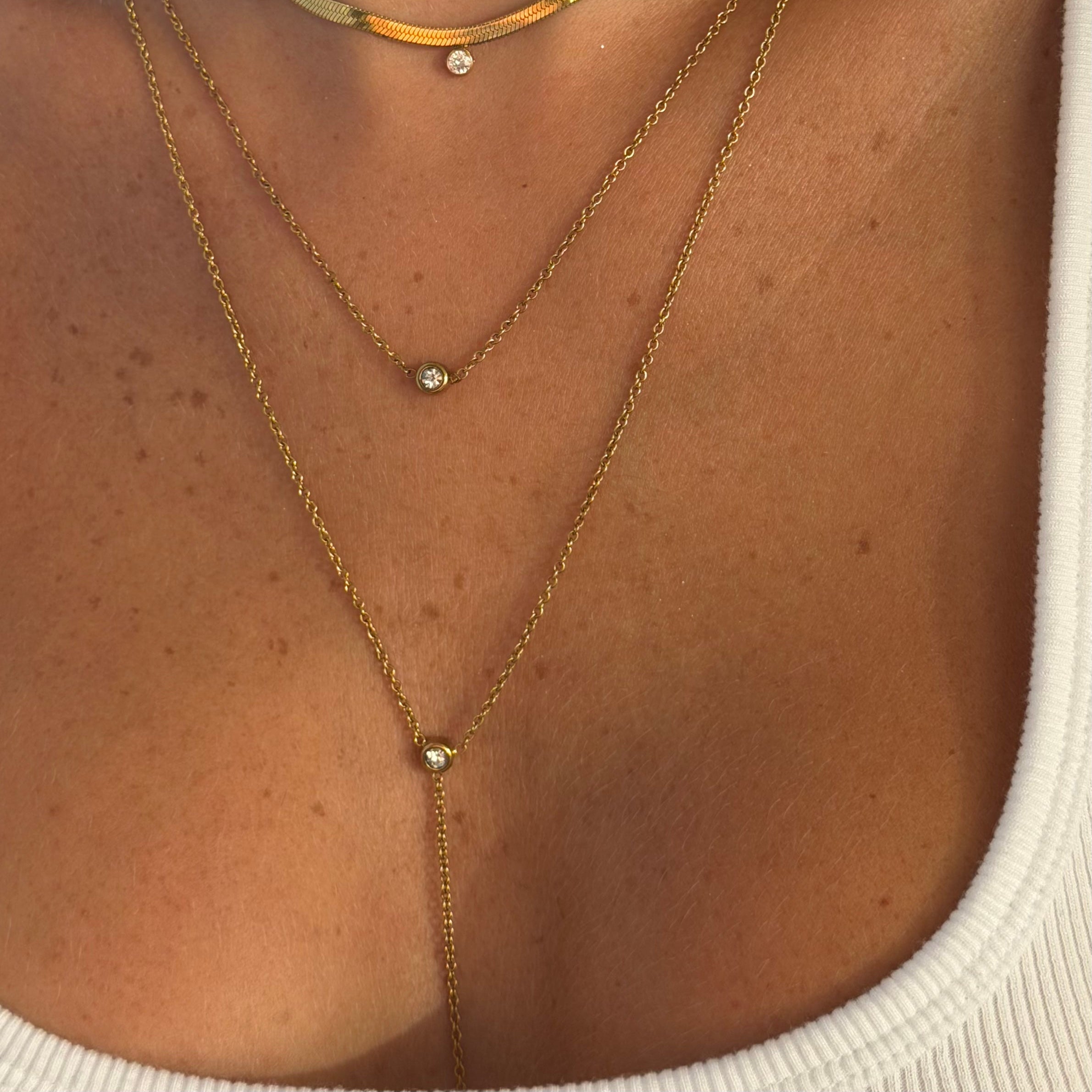 Mara Lara Lariat Necklace