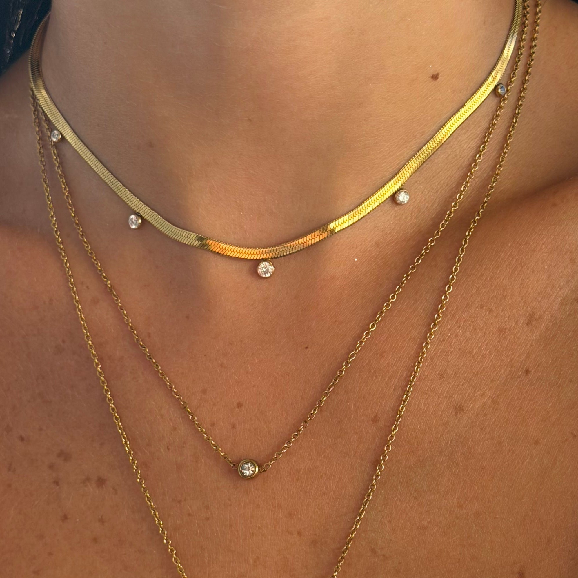 Glow Dots Choker Necklace - EVRYJEWELS