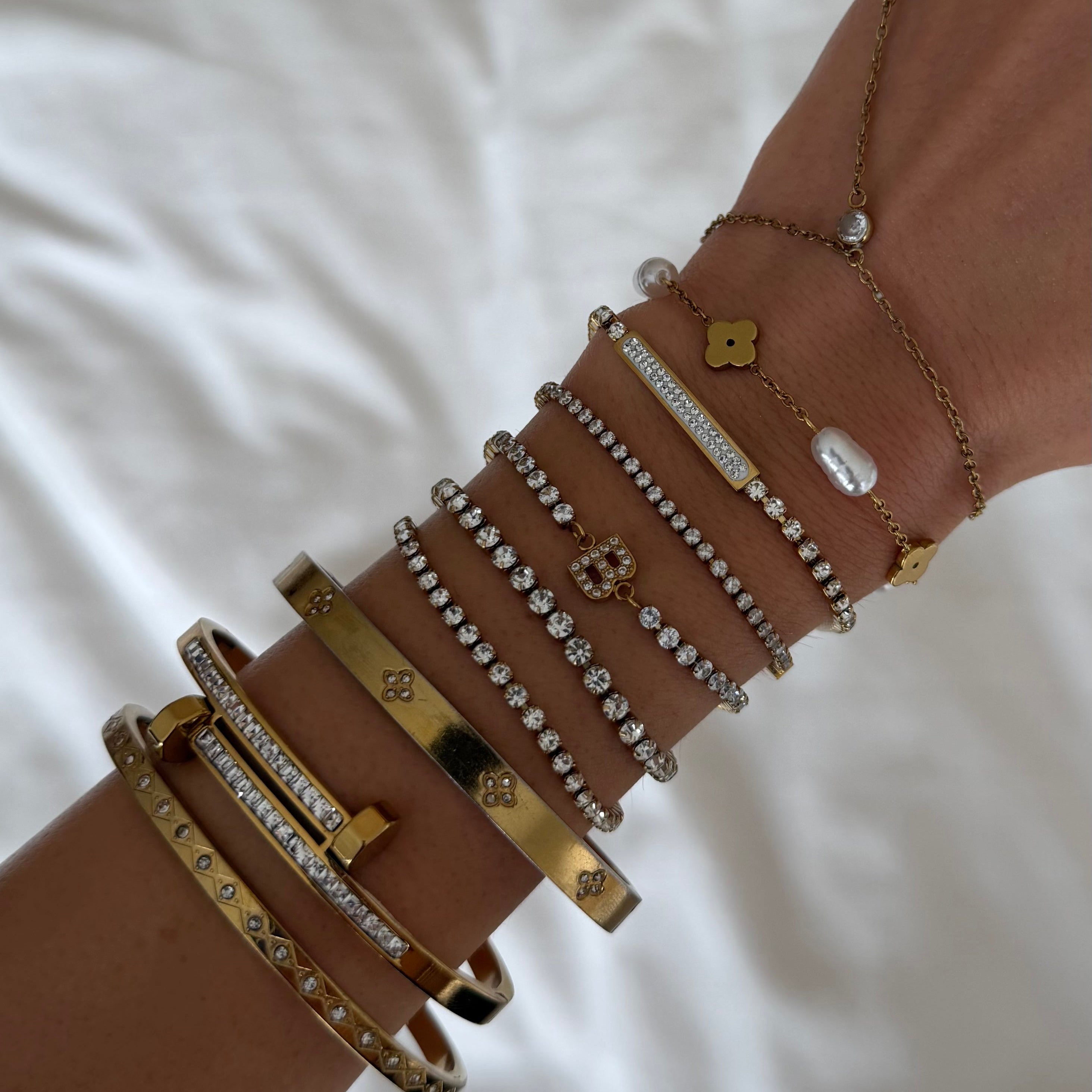 Dazzle Me Tennis Bracelet