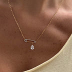 Shiny Pin Necklace - EVRYJEWELS
