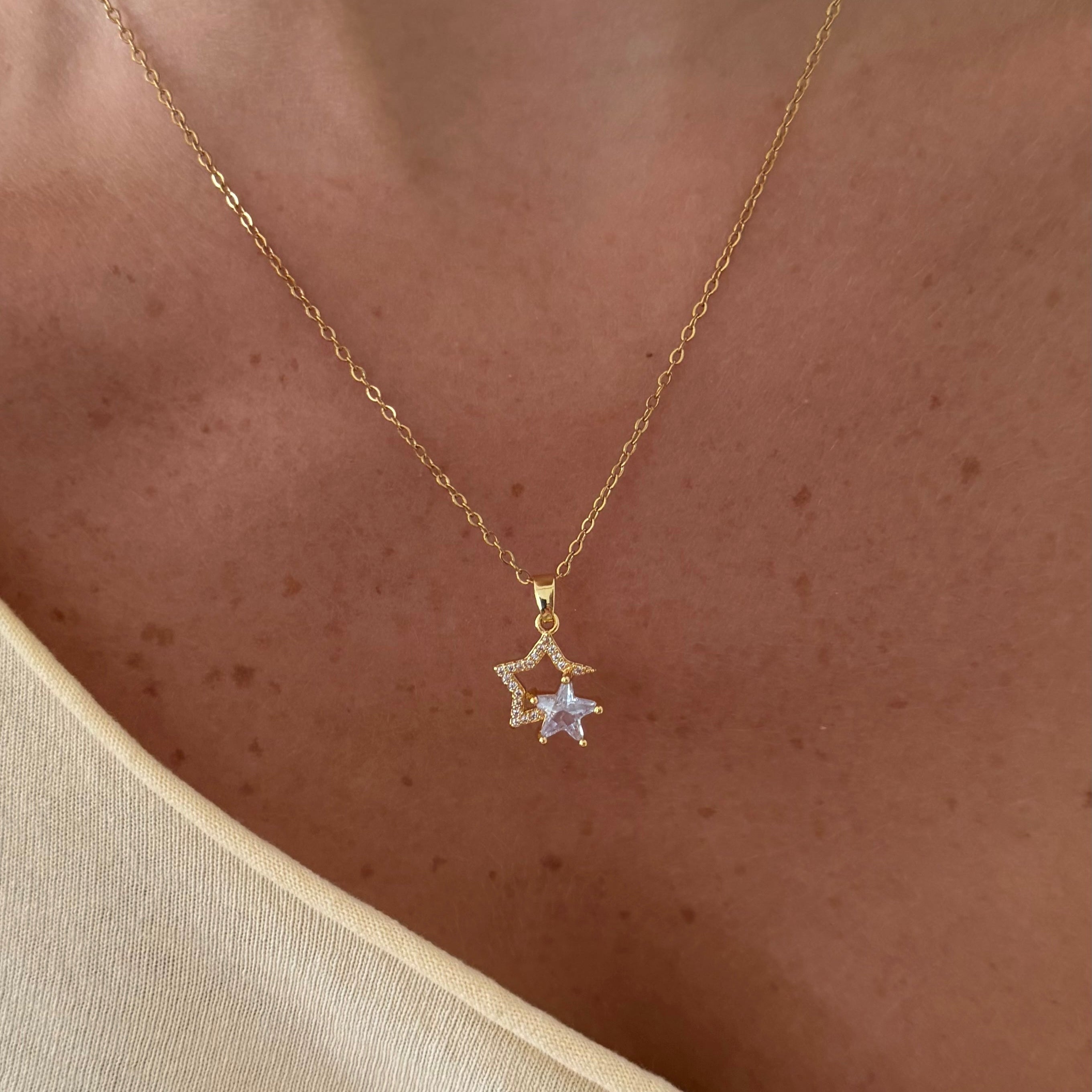 Double Wish Necklace - EVRYJEWELS