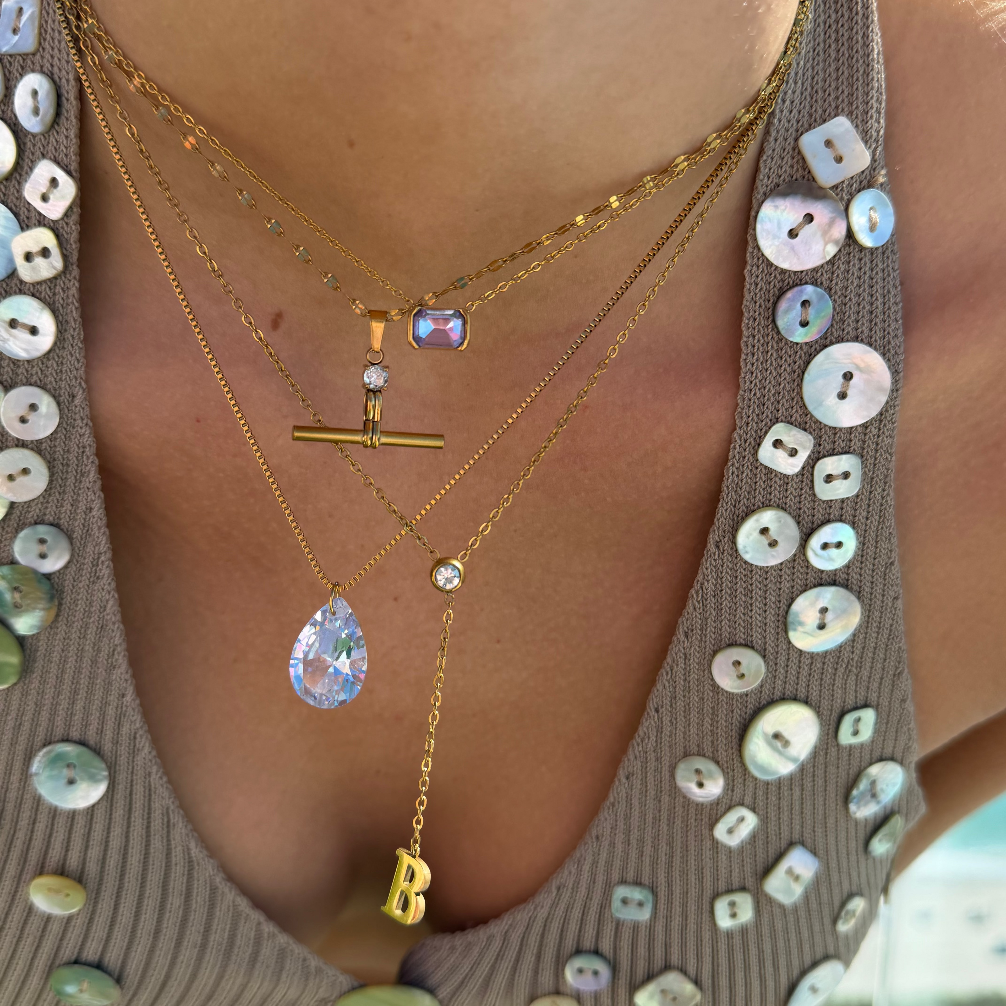 Shine Drop Necklace