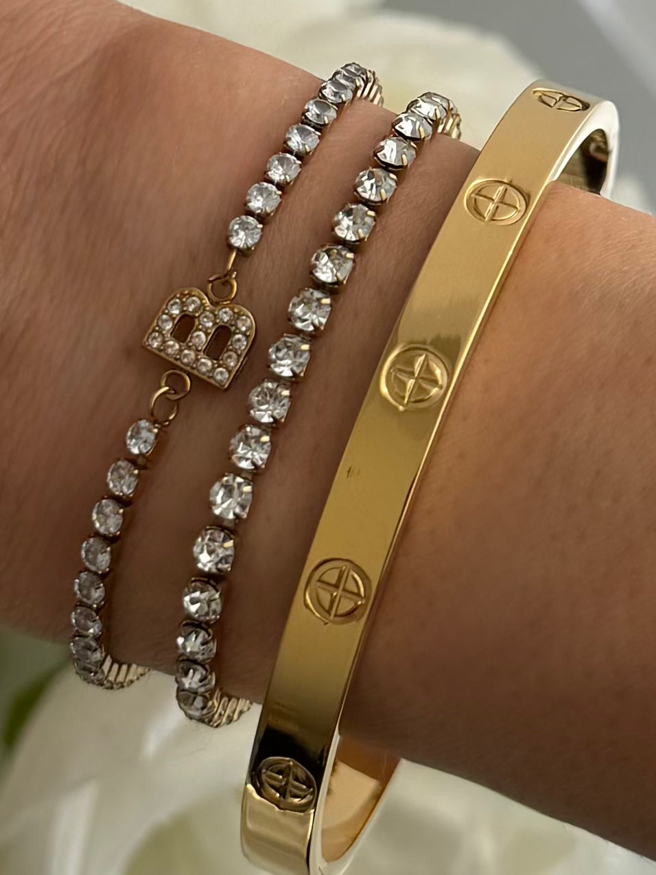 Linked Babe Bangle