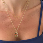 Bright Babe Initial Necklace
