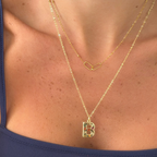 Bright Babe Initial Necklace