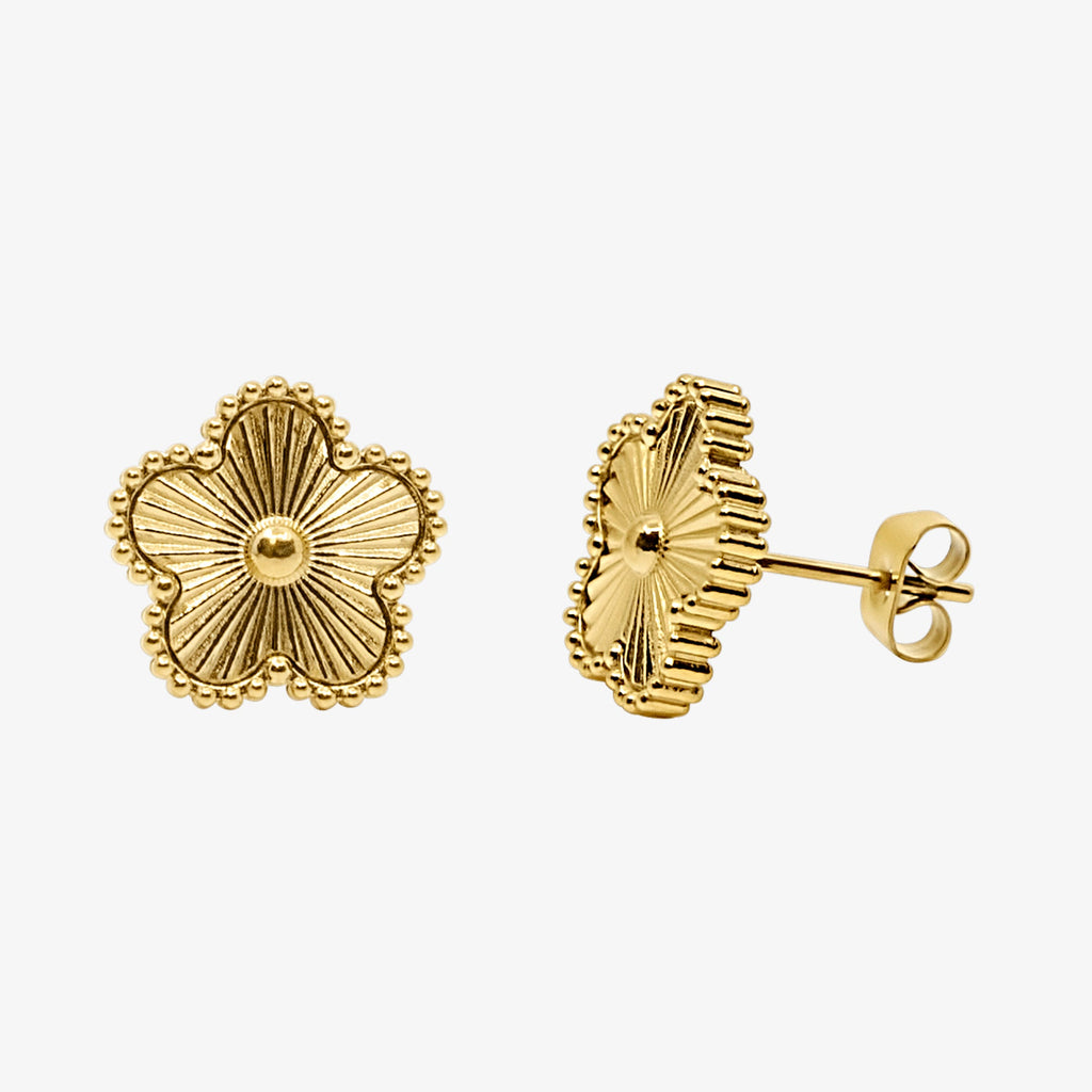 Lucky Bloom Stud Earrings