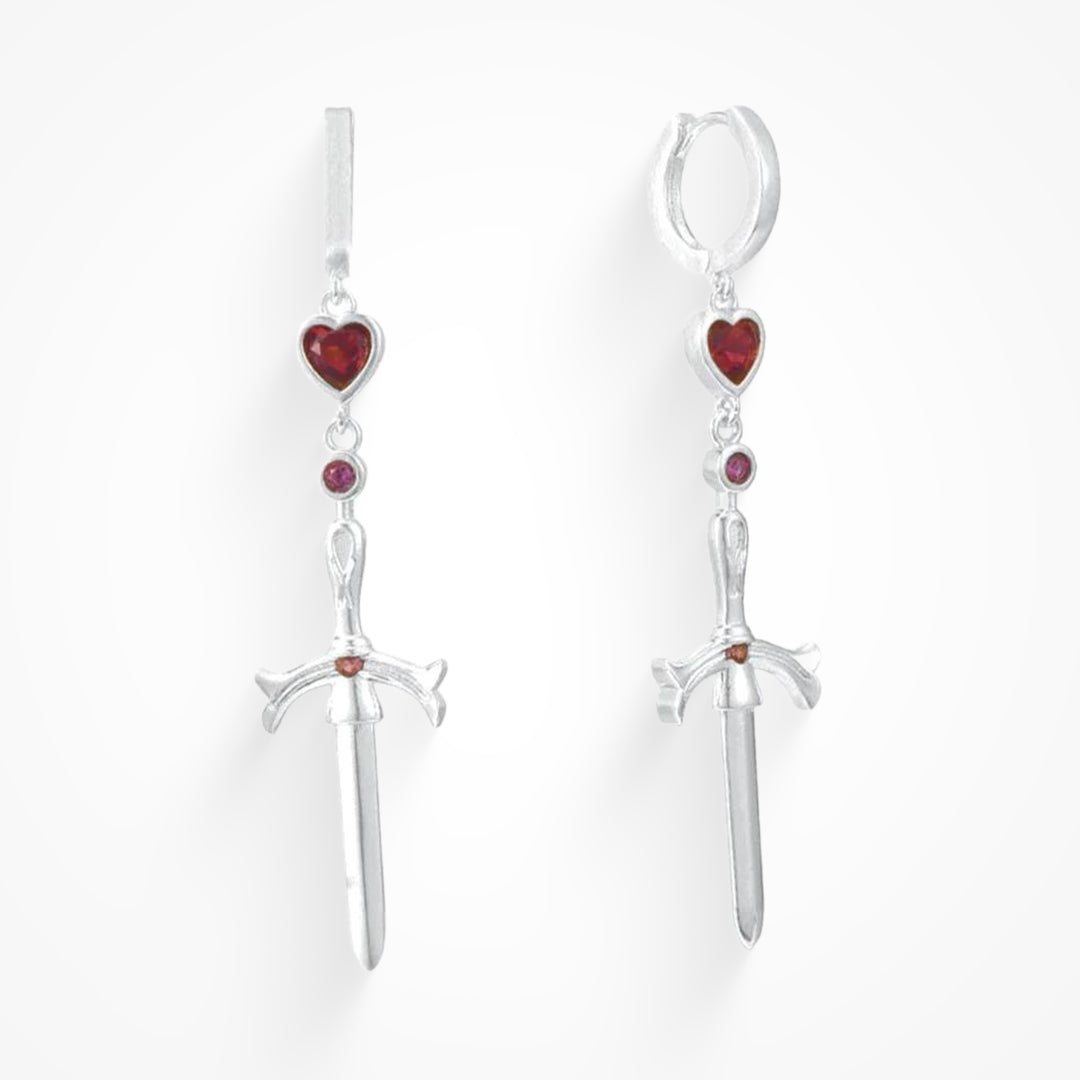 Queen of Hearts Earrings - EVRYJEWELS