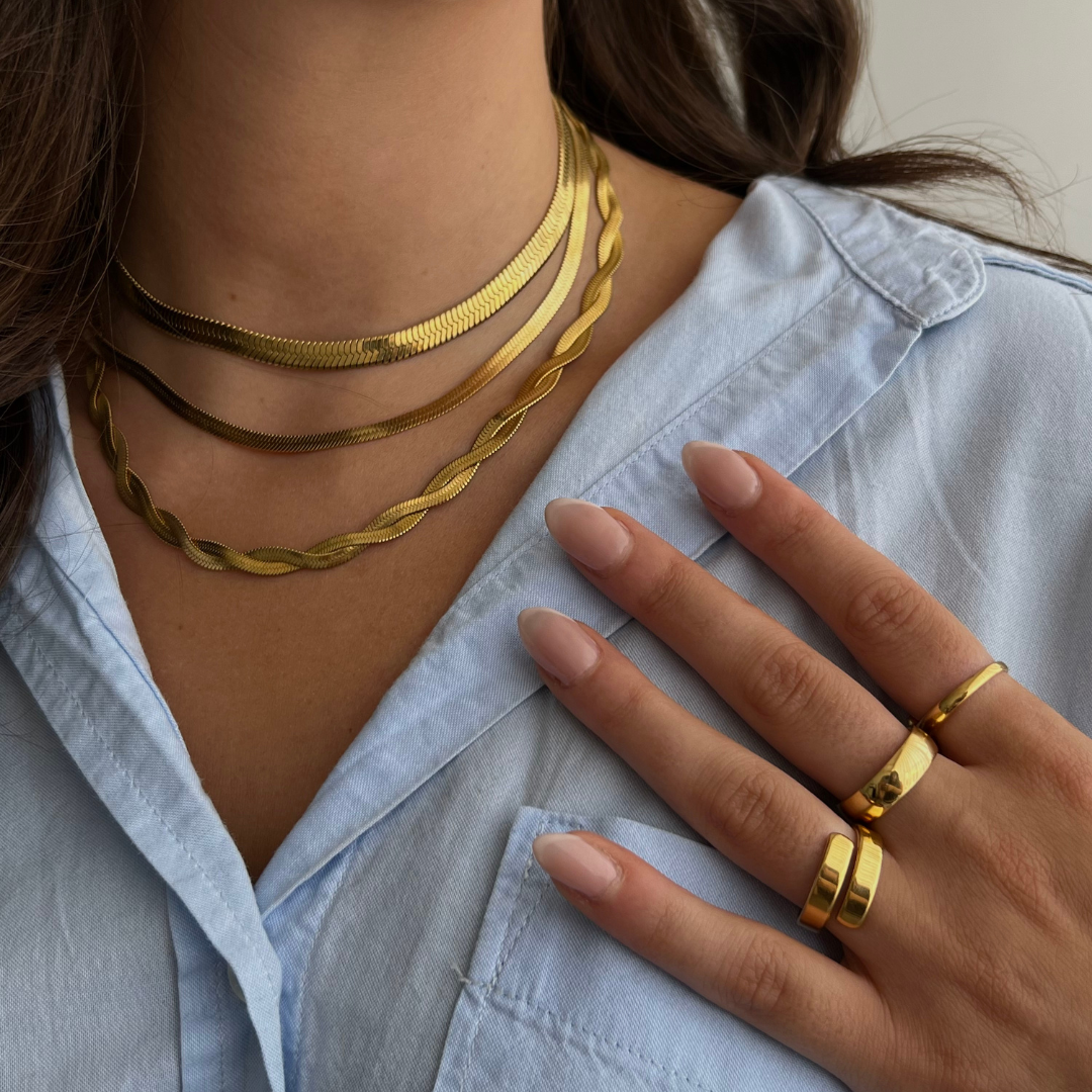 Shining Snake Choker Necklace 3.0