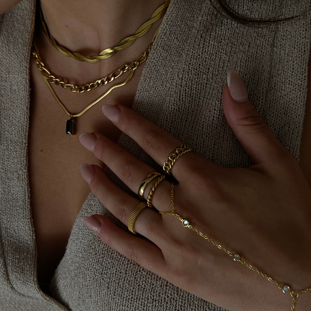Viral Hand Chains: Anti Tarnish Waterproof
