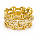 Dolce Iconic Stacked Ring