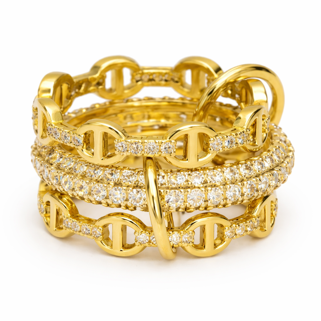 Dolce Iconic Stacked Ring