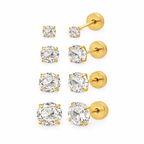 Babydoll Flat Back Earrings