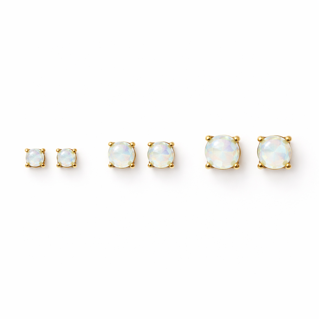 Fairy Dots Stud Earrings Pack