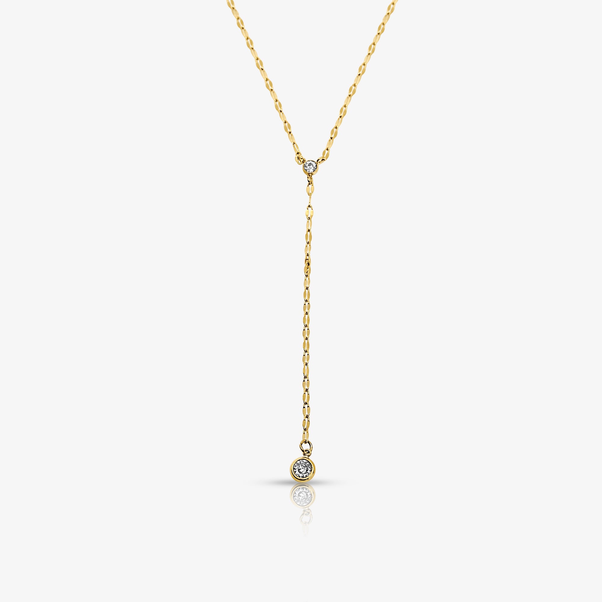 Falling Star Lariat Necklace