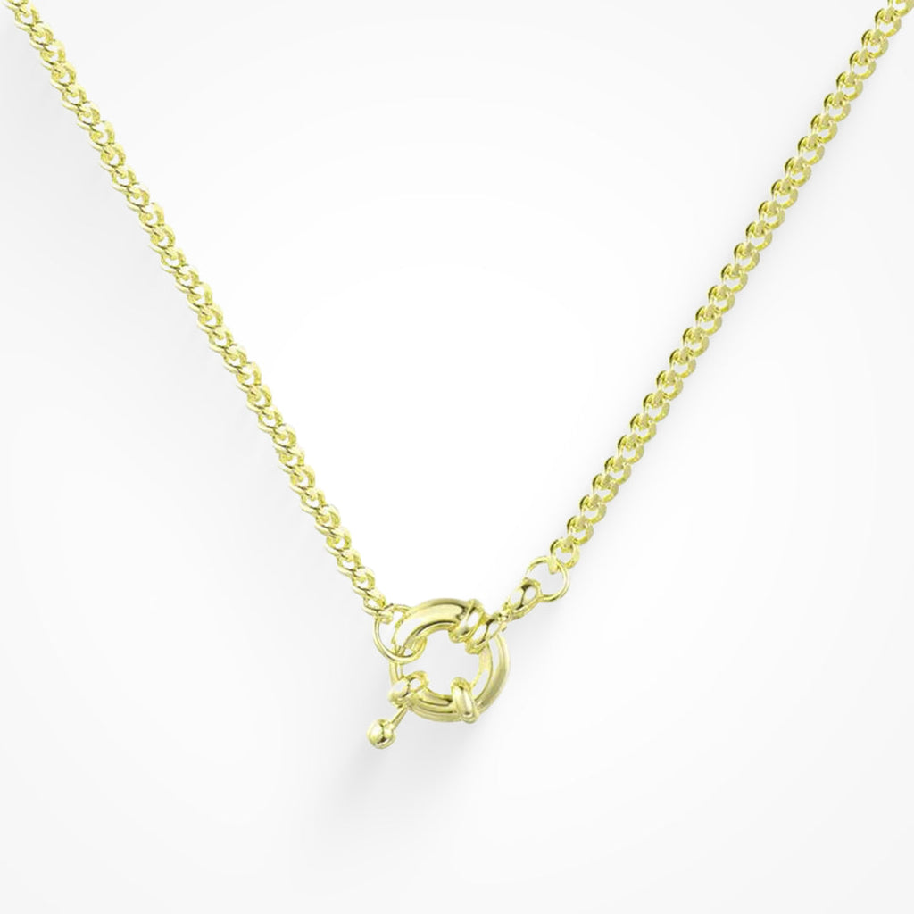 Locked In The Loop Necklace - EVRYJEWELS
