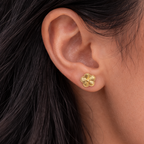 Lucky Bloom Stud Earrings - EVRYJEWELS
