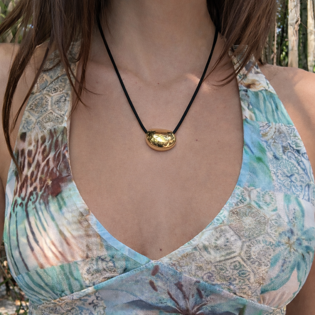 Off Duty Cord Necklace