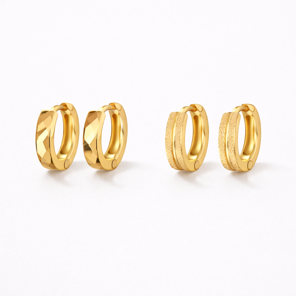 Twice As Nice Hoop Earring Pack - EVRYJEWELS